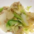yuntan＊'s cooksnap of when they made 【簡単】春キャベツと新玉ねぎの酒蒸し.