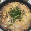 ラリー＆サラ's cooksnap of when they made 新玉葱de親子丼風卵とじ☆.