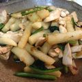 ふくあや's cooksnap of when they made 鶏むねと✿長いもの✿ねぎだれ✿炒め.
