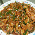 金剛くん's cooksnap of when they made 節約!!もやしと豚小間　韮の麻婆風☆.