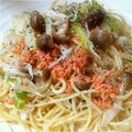 そぅマ's cooksnap of when they made 鮭としらすのパスタ★さっぱりレモンバター.