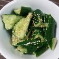 ＊ちーぼ＊'s cooksnap of when they made たたき塩きゅうり.
