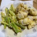 柴犬のお顔☆'s cooksnap of when they made 【話題入り】鮭白子の天ぷら.