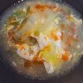 ゆるмαмα's cooksnap of when they made 白菜と卵の酸辣湯風スープ（サンラータン.