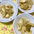 ふたごゆき's cooksnap of when they made ご飯泥棒☆蓮根&厚揚げ青のりマヨ☆お弁当.