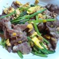 いいち子☆'s cooksnap of when they made たまご・牛肉・ほうれん草のオイスター☆☆.