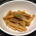 マキノスケ's cooksnap of when they made 筍1本使い切り＊筍の芯できんぴら山椒がけ.