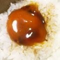 はなのぴ's cooksnap of when they made 卵黄のオイスター醤油漬け.