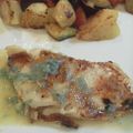 おちあいなお's cooksnap of when they made おさかなのムニエル　レモンソースがけ☆.