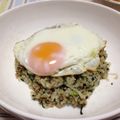 mametaro3's cooksnap of when they made ポパイエッグライス♪.