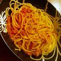 じゅんぴぃ～～'s cooksnap of when they made 完熟ﾄﾏﾄでﾐｰﾄｿｰｽ(●´ω｀●).