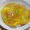 ゆみらんたん's cooksnap of when they made 下宿生応援レシピ！天津丼☆.