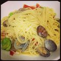 mrkn's cooksnap of when they made あさりとそら豆のパスタ.