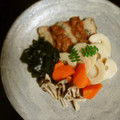 kebeibiko's cooksnap of when they made 筍と揚げはんぺんとわかめの煮物.