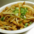 kny♯'s cooksnap of when they made 大根の皮と葉っぱで♪油揚げのさっと炒め.