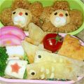 ひなわかママ's cooksnap of when they made 簡単キャラ弁おかず：春巻きでこいのぼり.