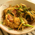Marrietty's cooksnap of when they made ＊小松菜ともやしの卵とじ.