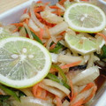 howaiku's cooksnap of when they made 鰆の彩り南蛮漬け.