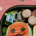 ひーゆっき's cooksnap of when they made お弁当の隙間に＊ハムと海苔のぐるぐる.