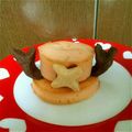 kikuちん's cooksnap of when they made バレンタインに！チョッパーケーキ.