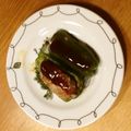 りおーね's cooksnap of when they made ピーマンのジューシー肉詰め.