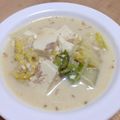 natsu724's cooksnap of when they made 濃厚☆豆乳味噌スープ(無水鍋QC使用).