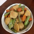 あぃ©'s cooksnap of when they made シンプル田舎料理＊新ジャガと絹さやの煮物.
