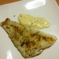 ちびた777's cooksnap of when they made 白身魚のムニエル バジルソースかけ.