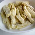 athenaeum's cooksnap of when they made 手づかみ おやつ バナナのきな粉和え.