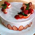 katsucov's cooksnap of when they made ✿苺のムース✿.