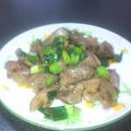 asariki's cooksnap of when they made 砂肝のネギ塩レモン炒め.
