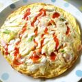 レモンジャ's cooksnap of when they made アスパラとベーコンのスペイン風オムレツ.