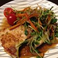 きっくーみん's cooksnap of when they made ダイエット料理　ブリの彩り野菜乗せ.