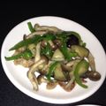 muramahot's cooksnap of when they made 豚バラとしめじ、なすの山椒粉炒め.