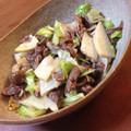 smile325's cooksnap of when they made たけのこと牛肉の炒め物.