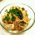 みゃーこ９１５'s cooksnap of when they made 水菜ともやしの豚しゃぶ胡麻ソース和え.