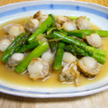 チャーミル's cooksnap of when they made 簡単☆　帆立とアスパラの生姜あん　.