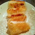 ちーくんさん's cooksnap of when they made 残ったお餅でずぼらな揚げ餅☆.