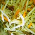 コーヒーＪ's cooksnap of when they made 簡単　もやしと油揚げの煮びたし.