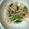 あみ1011's cooksnap of when they made 簡単！手軽にもう一品！もやしとニラナムル.