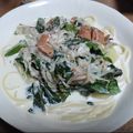はてな's cooksnap of when they made 牛乳たっぷり！クリームパスタ。.