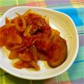smilerody's cooksnap of when they made 夏野菜♪白身魚のカポナータ.