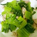 のぶ代's cooksnap of when they made 高菜と豚こまの塩麹炒め.