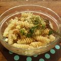 備忘録's cooksnap of when they made アンチョビとゆで卵のフジッリ.