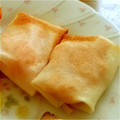 lila07's cooksnap of when they made 簡単デザート☆かぼちゃの焼き春巻き.