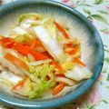 ＊marble＊'s cooksnap of when they made にんじんと白菜＜酢のもの＞.
