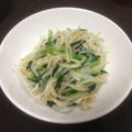 やぎえ's cooksnap of when they made もやしとニラの簡単中華風炒め.