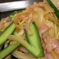 たなばたママ's cooksnap of when they made きゅうりとベーコンの和風スパ☆.