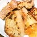 オリイヴ's cooksnap of when they made シュワっちょ♪フレンチトースト♡.