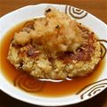 saosao0315's cooksnap of when they made ふわふわ♬高野豆腐in和風ハンバーグ.